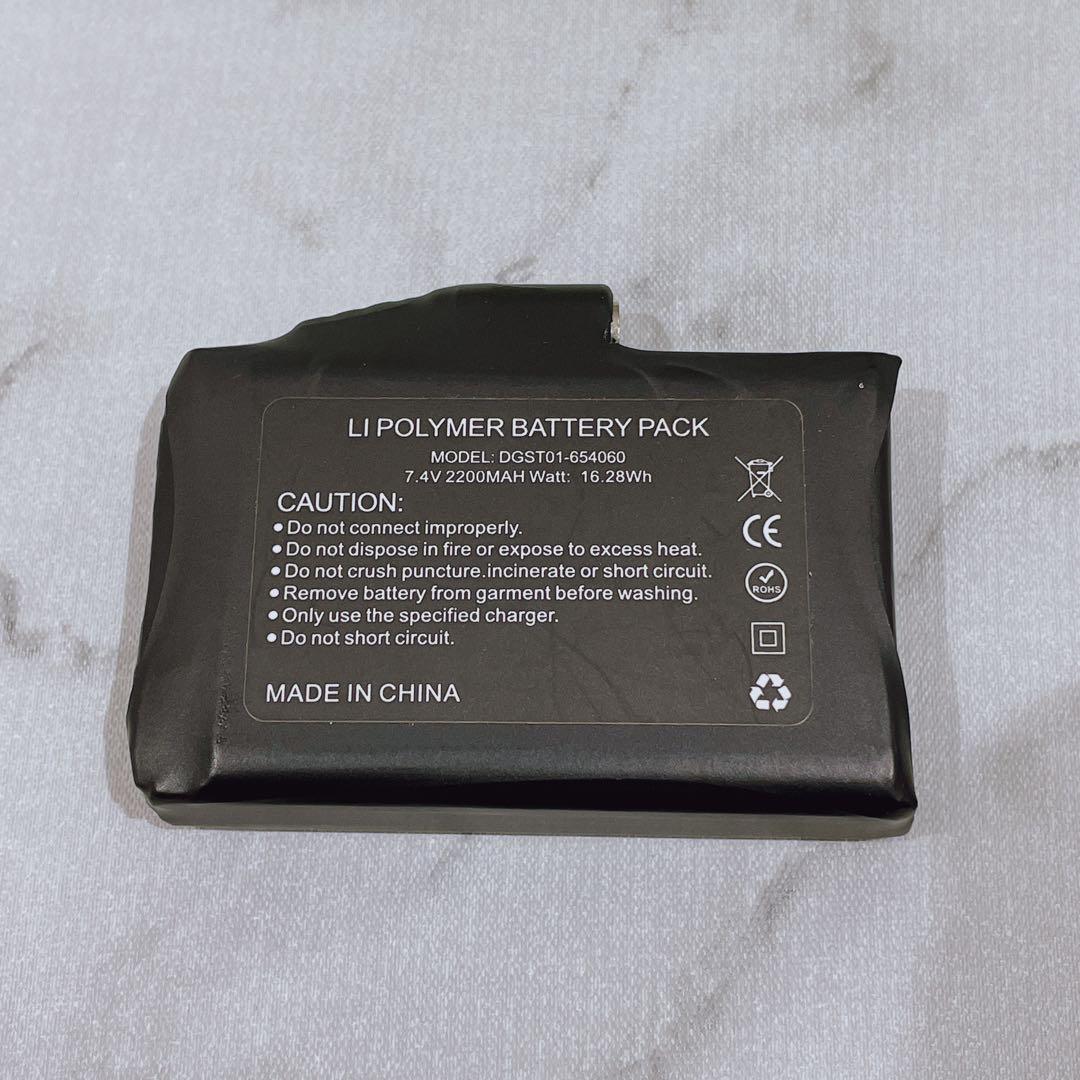 ★充電式 7.4V / 2200mAh リチウム ポリマー バッテリー 交換用
