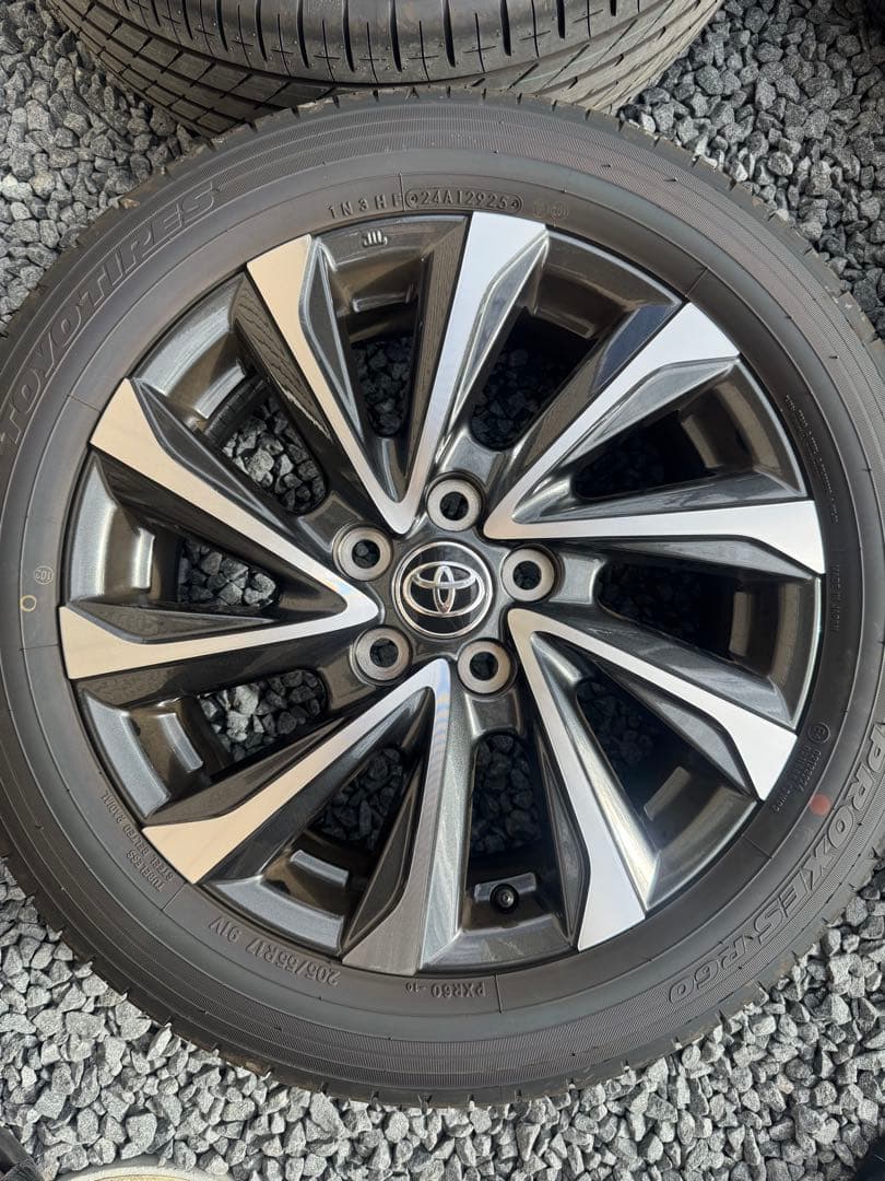 90ヴォクシー 純正タイヤアルミ 4本セット 90ヴォクシー 純正タイヤアルミ 4本セット