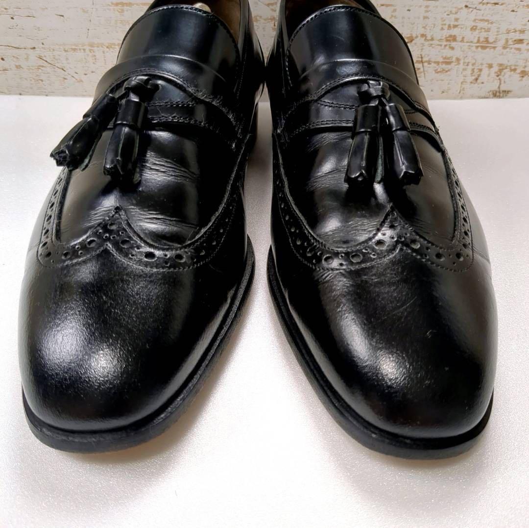 BURBERRY　ビジネスシューズ　ウイングチップ　タッセルローファー