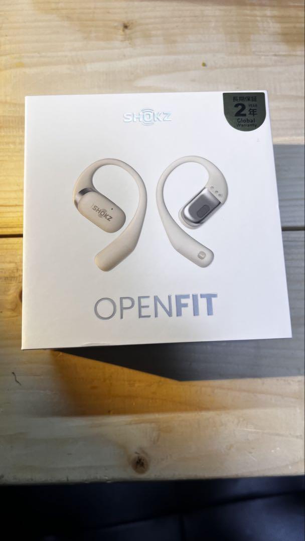SHOKZ OPENFIT ワイヤレスイヤホン ベージュ