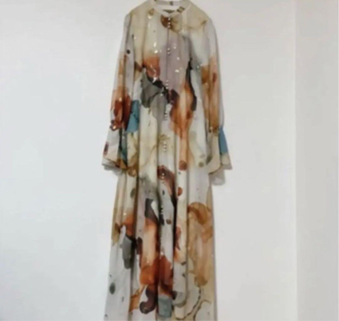 ワンピース UNDRESSED AMELIA INK ART DRESS