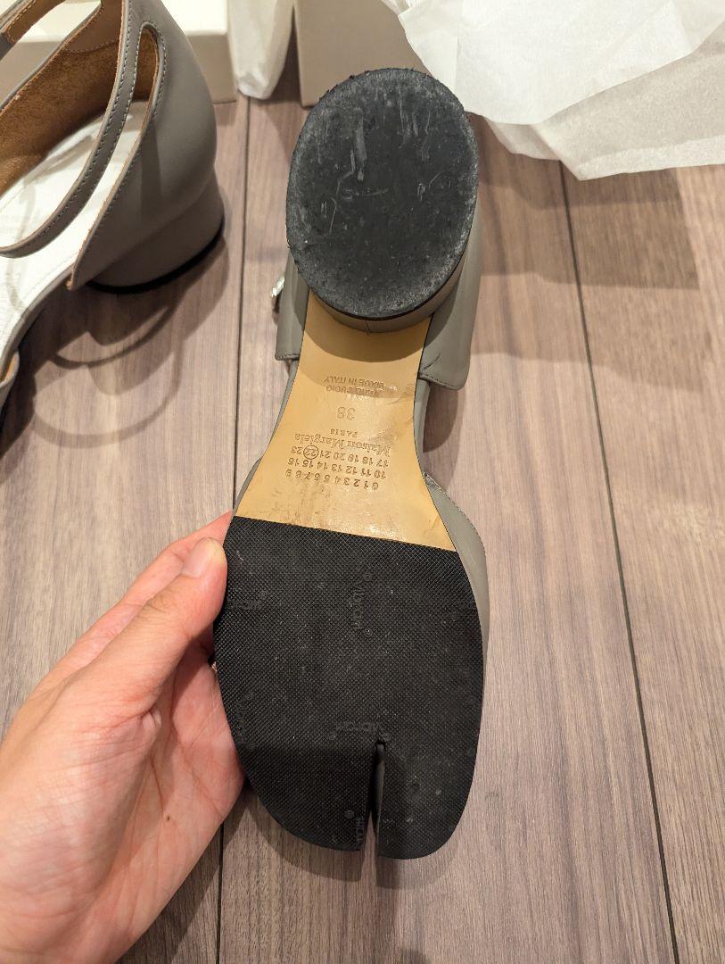 MAISON MARGIELA  メゾンマルジェラ  タビストラップシューズ38