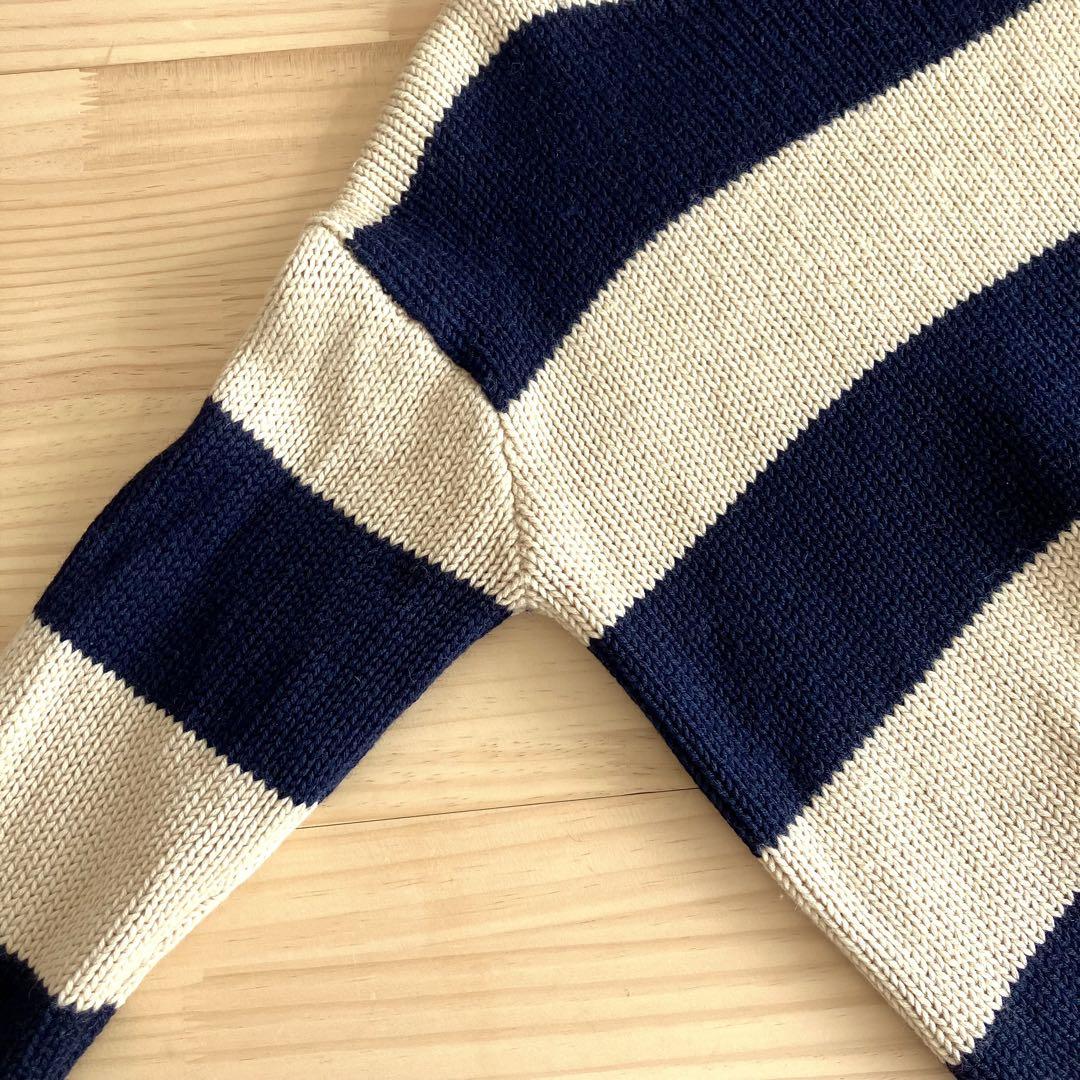 美品 ラルフローレン POLO SPORT ウールリネン ニット M 80s