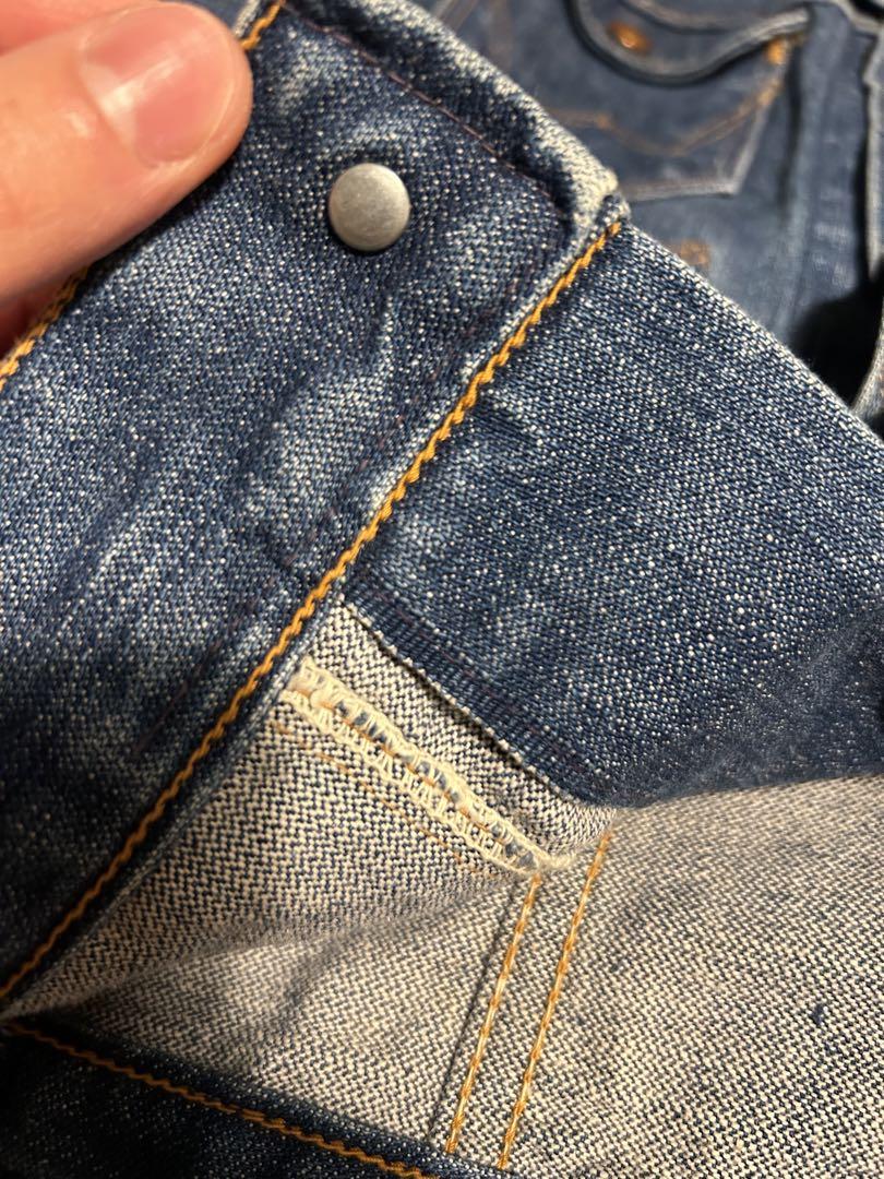 【70s】Wrangler 124mj 46 濃紺