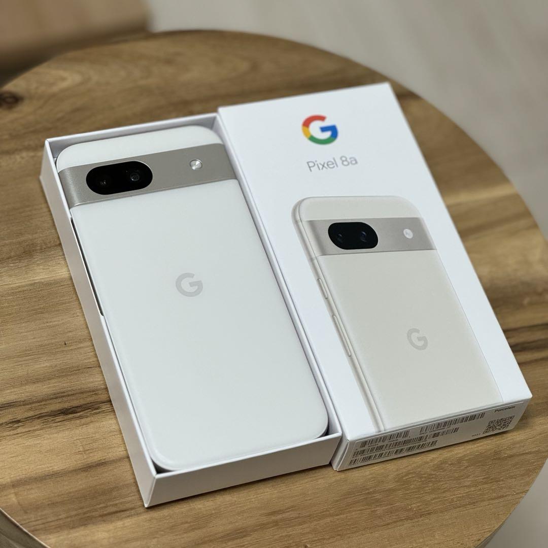 【おまけ付き】Pixel 8a Porcelain SIMフリー