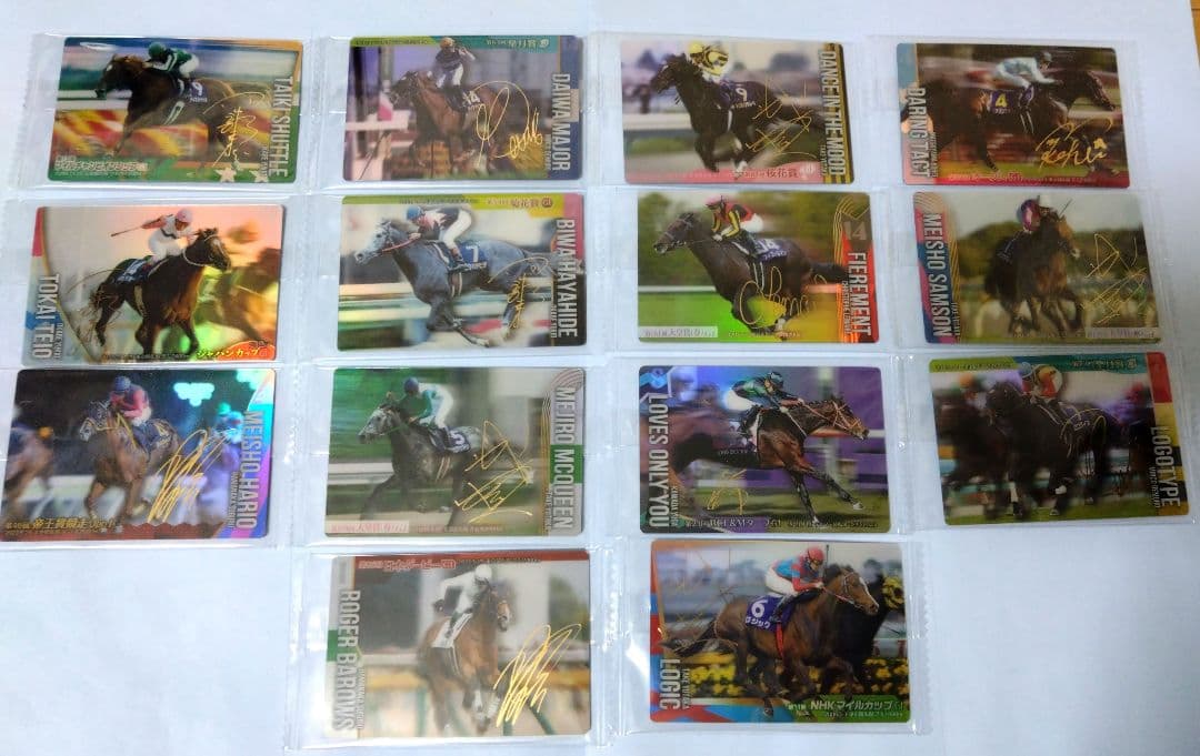 サラブレッドホース 第2R 通常版30種 サイン版30種 フルコンプ目立った傷や汚れなし UP786_INFO