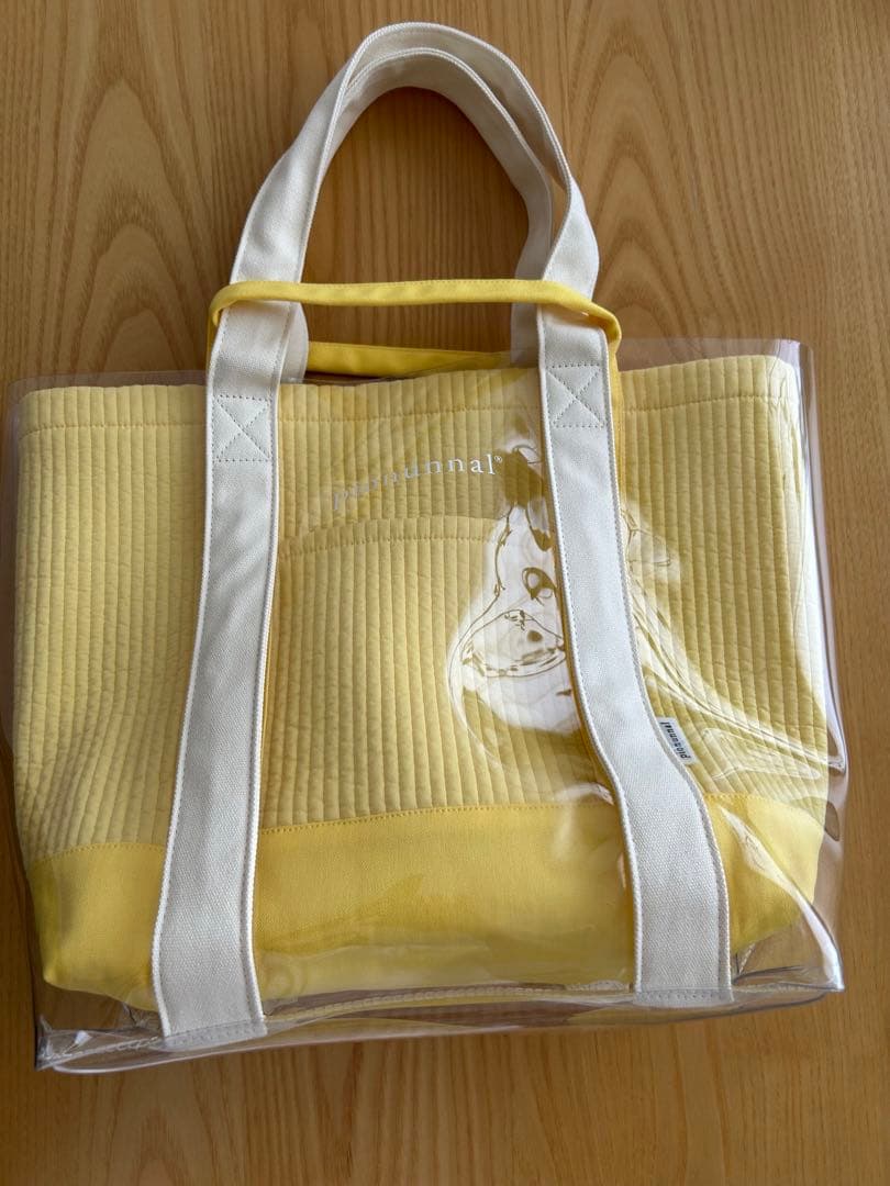 ピオヌンナルプールバックイエロー　タイムセール