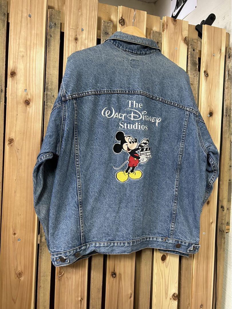 ディズニー USA製 90s gジャン ミッキーマウス ディズニーストア