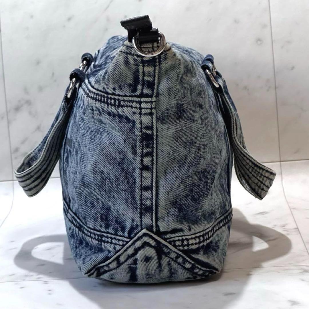 美品】DIESEL ディーゼル リバーシブル デニム 2wayショルダー