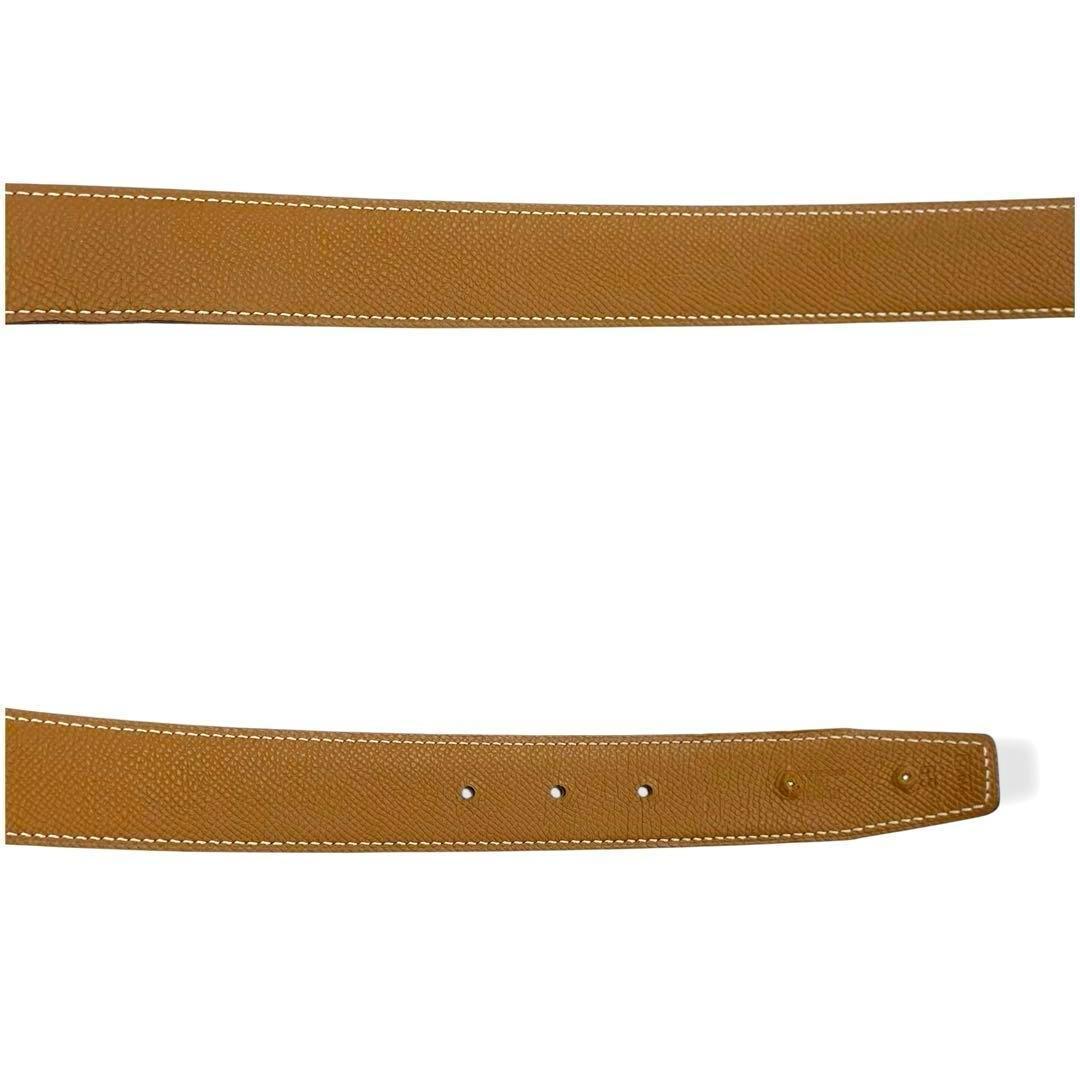 エルメス　コンスタンス　Hベルト　サイズ65 リバーシブル　ブラック　cu5