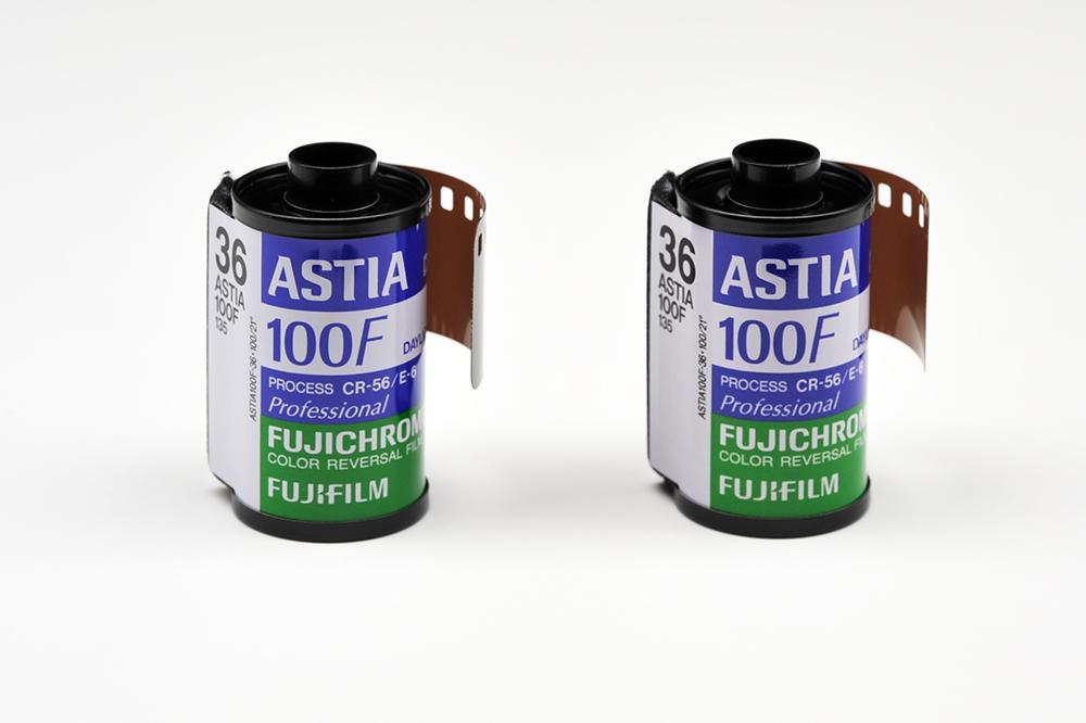 Fujifilm ASTIA 100F 35mmフィルム 2本（期限切れ）