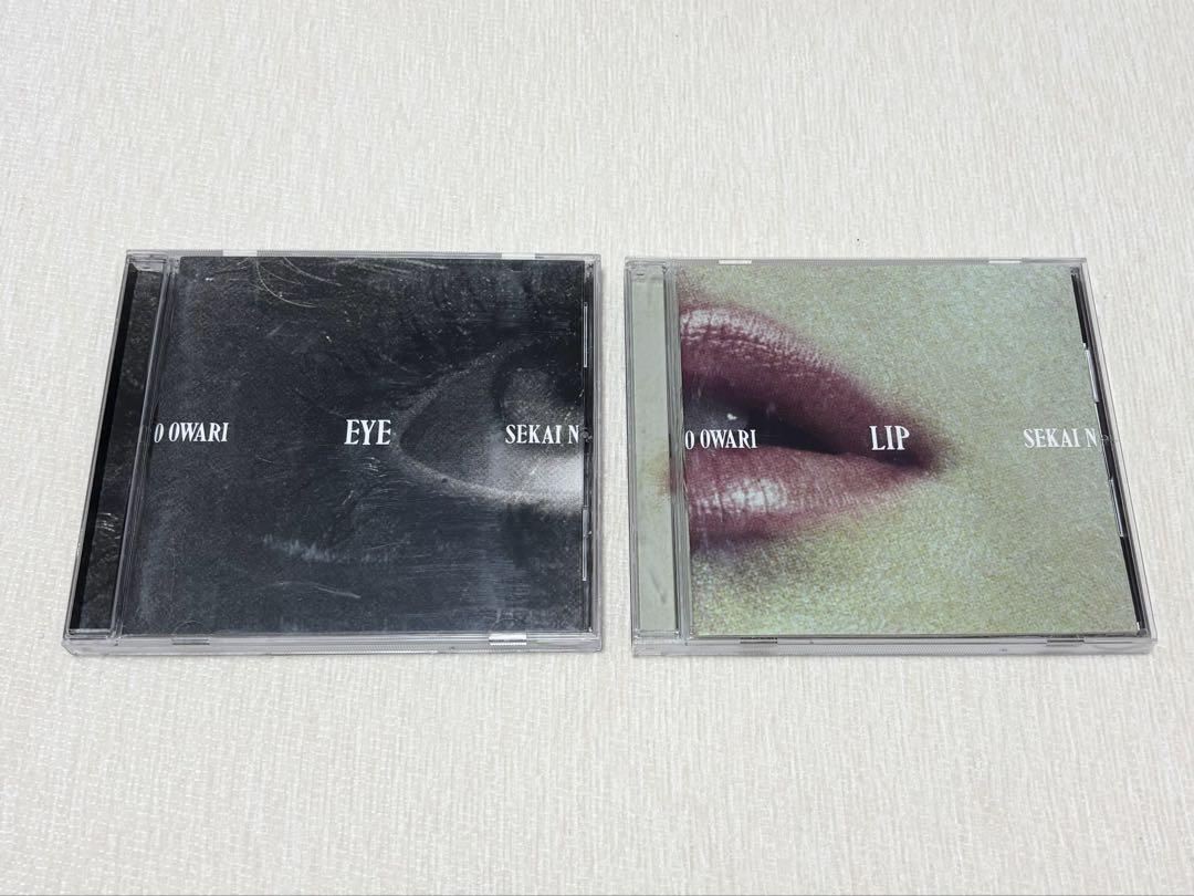 LIPS 【CD＋DVD】　商品 確認用ページです SEKAI NO OWARI EYE LIP CD セット - メルカリ
