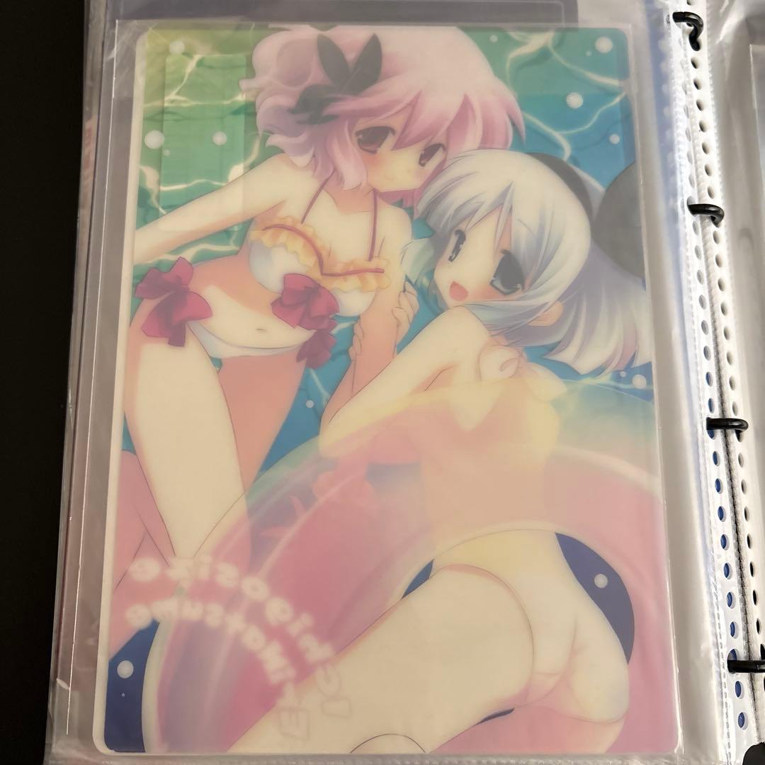 東方project 妖夢　幽々子　水着　美少女　下敷き　SC28