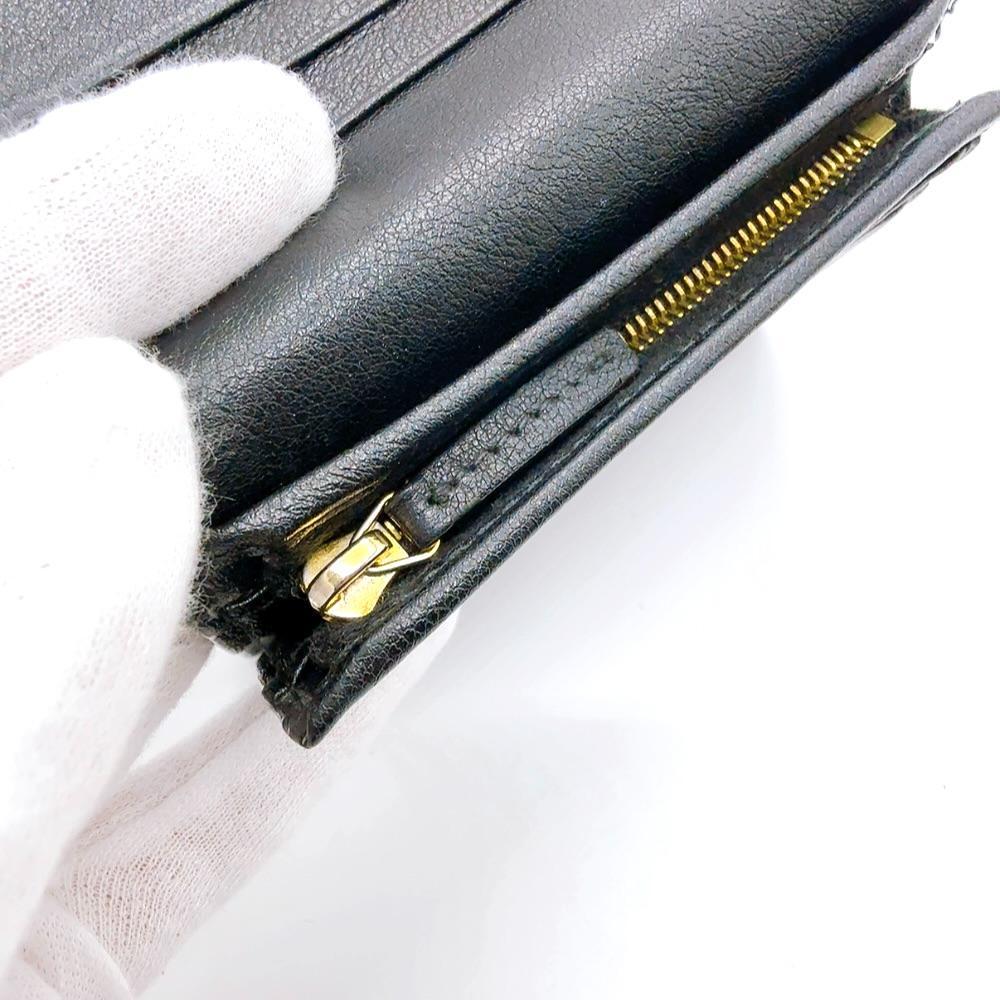 ◇グッチ◇676150/GGエンボス/レザー/二つ折り財布/ブランド