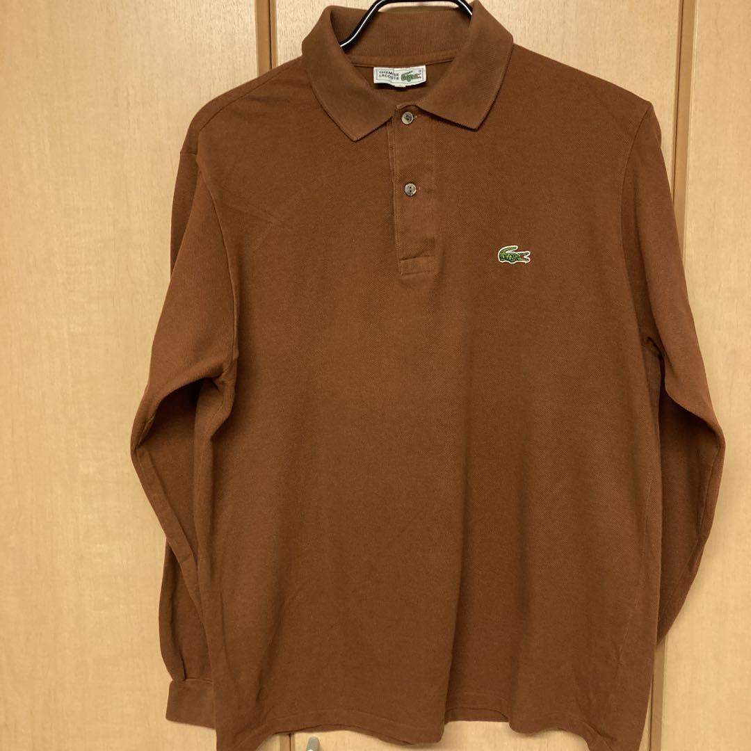 ラコステ ブラウン サイズ5 CHEMISE LACOSTE 大沢商会