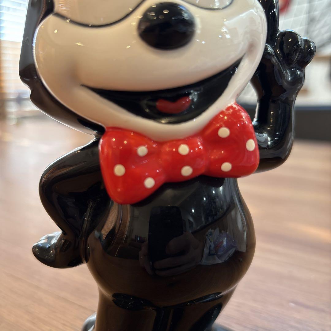 フェリックス　陶器製　貯金箱　コインバンク