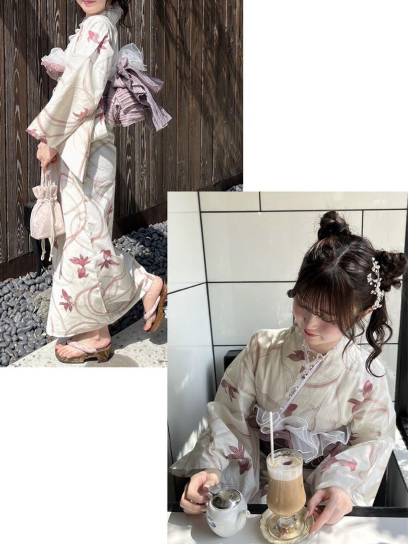 【新品】グレイルGRL 金魚浴衣セット[tu1490]