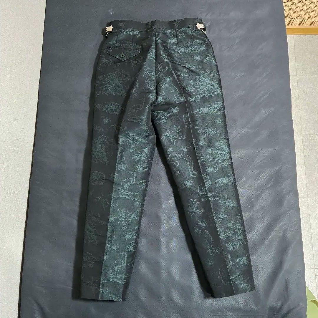 新品 TOGA VIRILIS／POLYESTER JACQUARD PANTS
