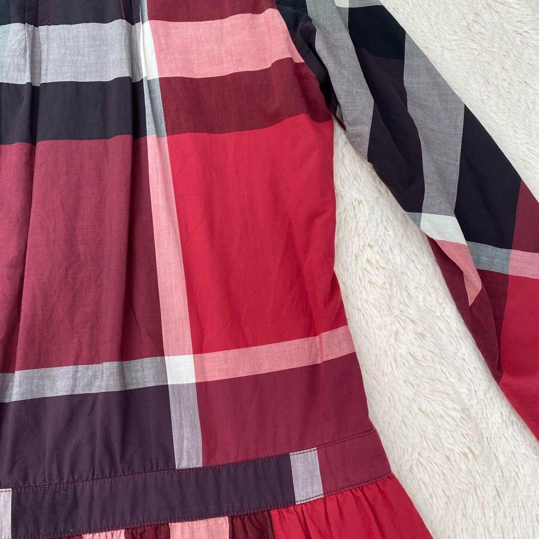 美品♡BURBERRY バーバリー　ノバチェック　メガチェック156㎝ワンピース