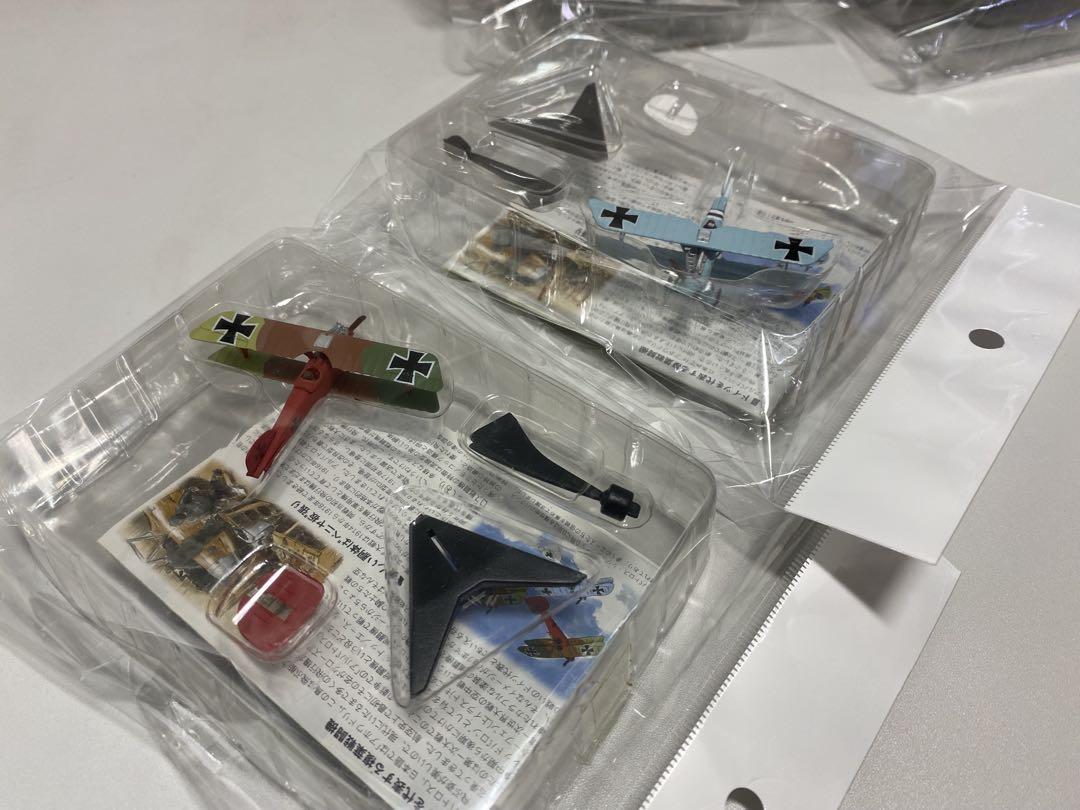 エフトイズ　複葉機コレクション　ウイングキットコレクション