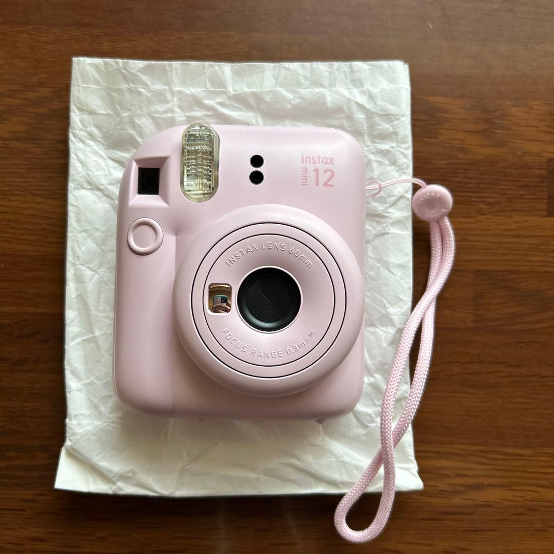 instax mini 12 ピンク