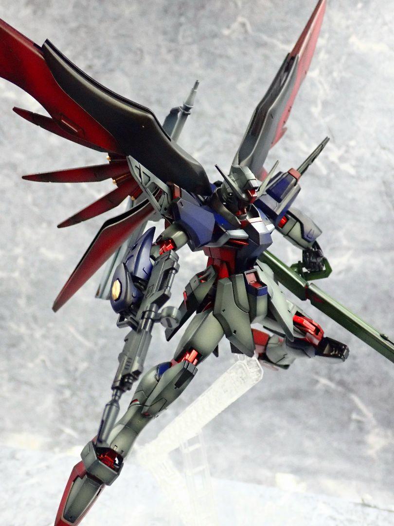 HG デスティニーガンダムSPECⅡ ガンプラ 全塗装 塗装済 完成品