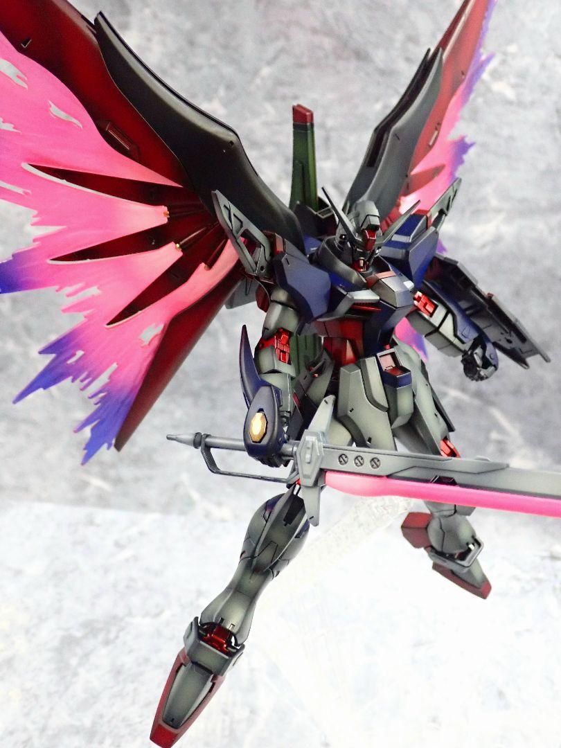 HG デスティニーガンダムSPECⅡ ガンプラ 全塗装 塗装済 完成品