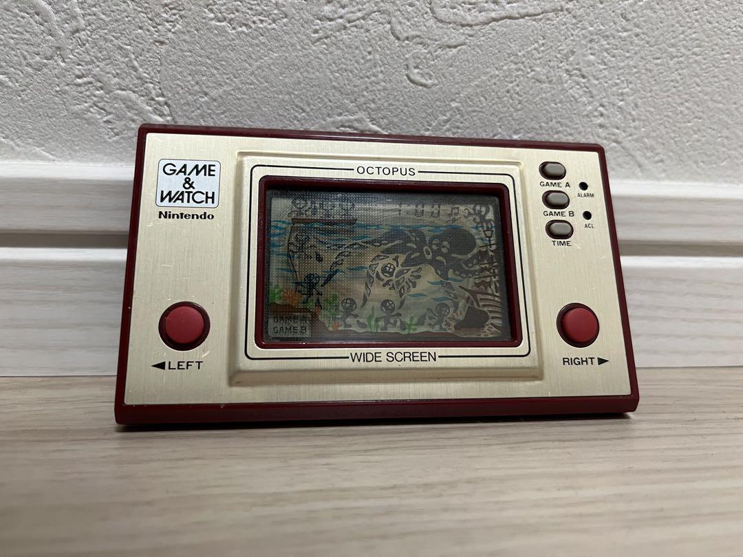 任天堂　ゲームウォッチ　オクトパス