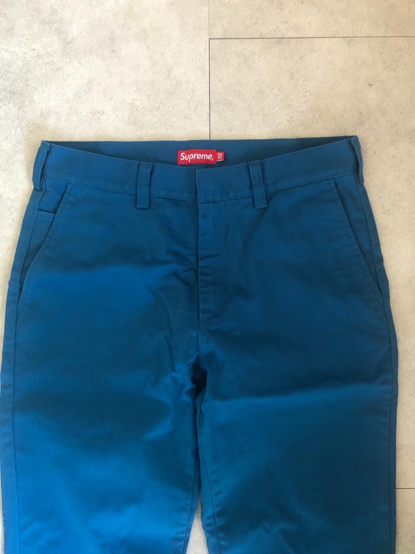 Supreme 2019AW Work Pant ブルー