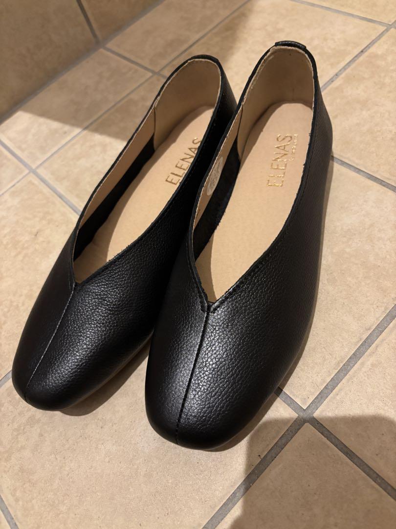 新品　本革　ELENAS by enchanted フラットシューズ　セレモニー