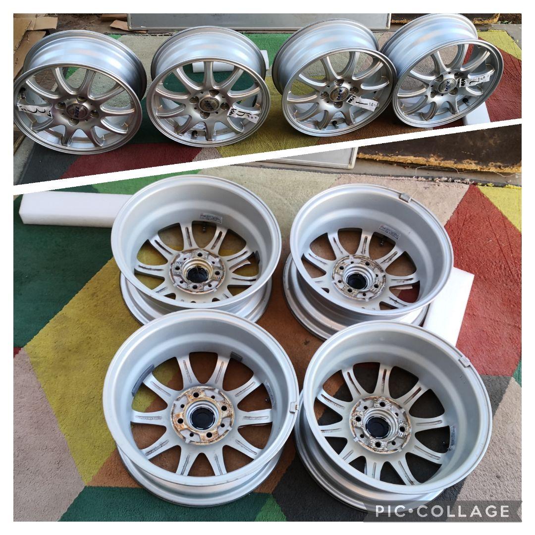 わせくださ→ ZACK 100 4H ホイール付き4本セッ N8S6g-m65117029721 jp-102 アルミ14×5.5J タイヤやホ