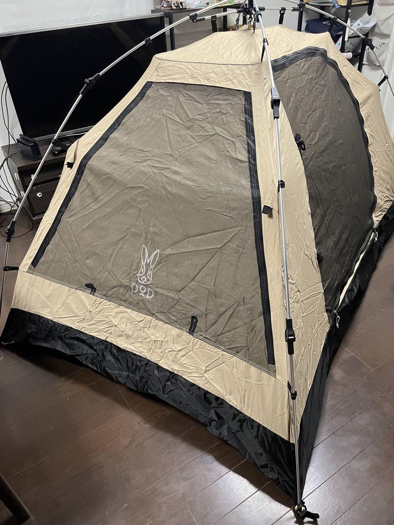 DOD ワンタッチカンガルーテントS フライシート付き