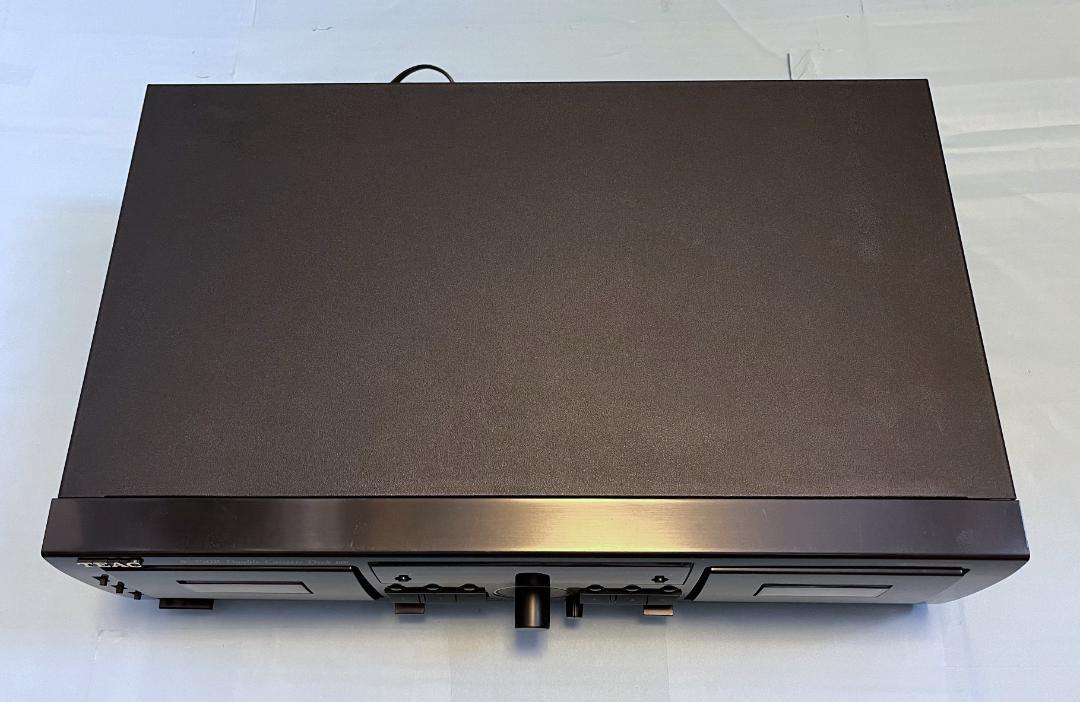 【動作OK】美品！！　ダブルカセットデッキ　TEAC　W-790R