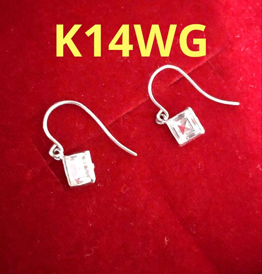 入園入学祝い アメリカンピアス フックピアス K14WG クォーツ メルカリ - アクセサリー