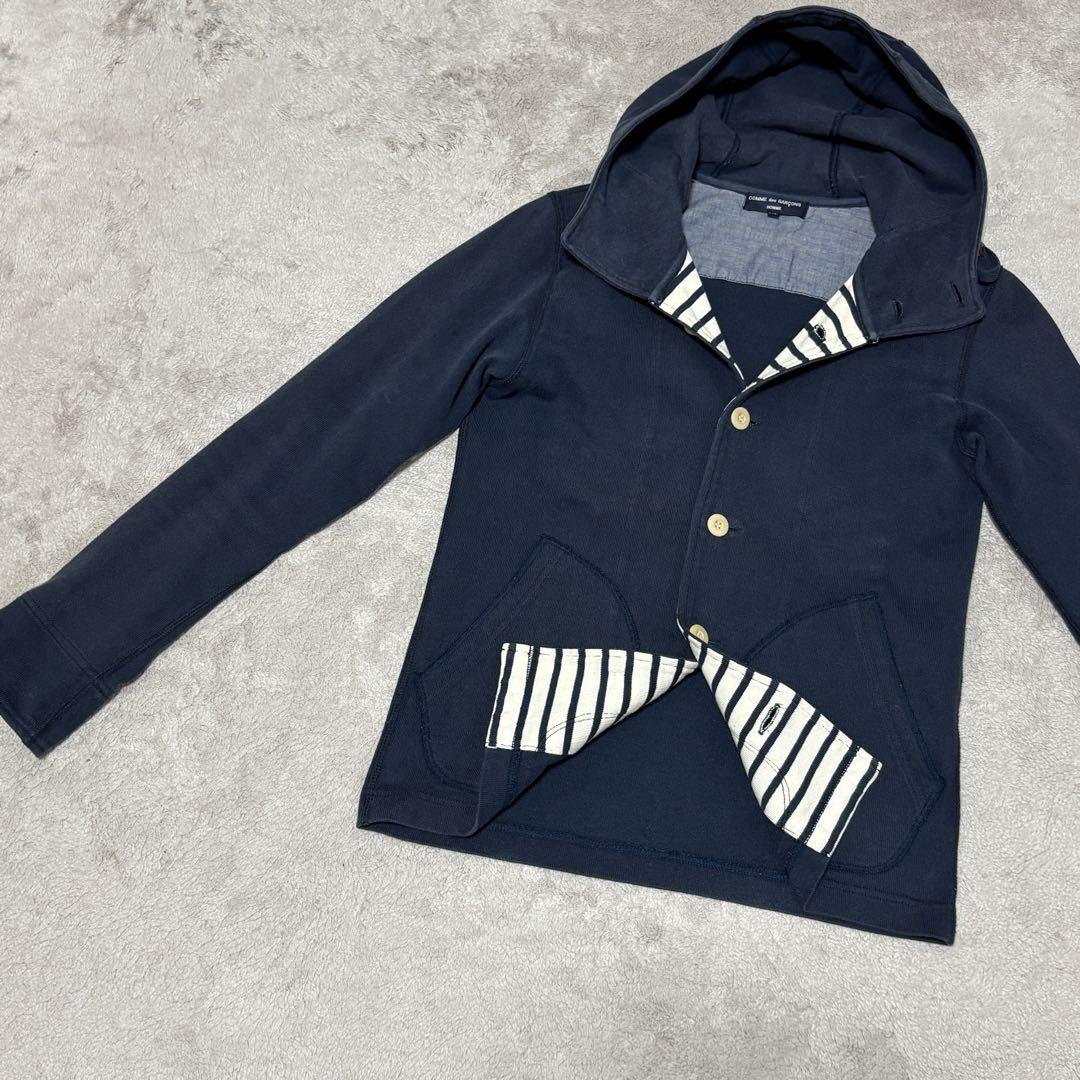 COMME des GARÇONS HOMME フード付きジャケット XSサイズ