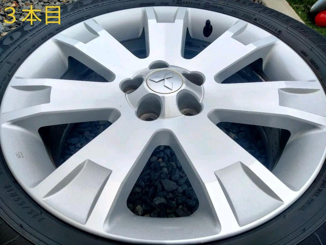 大人気新品 デリカD5純正タイヤホイール4本セット ox6YX-m65121518074 SALEお得