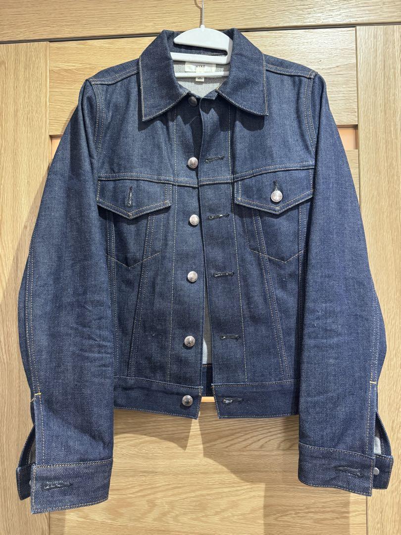 【美品】HYKE デニムジャケット　TYPE2 2 Mサイズ　Gジャン HYKE ハイク レディース デニムジャケット サイズ：2(M位