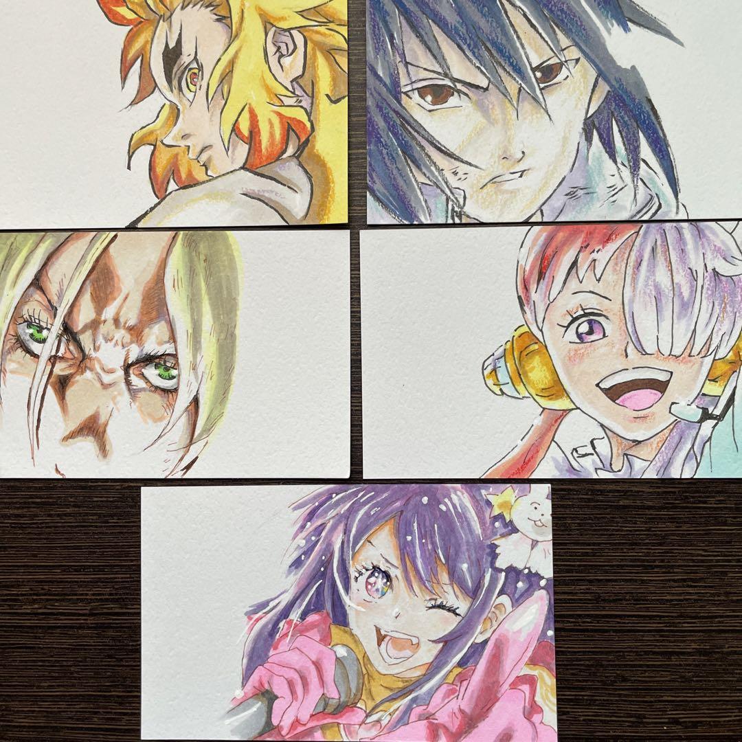 手書きイラスト　メッセージカード