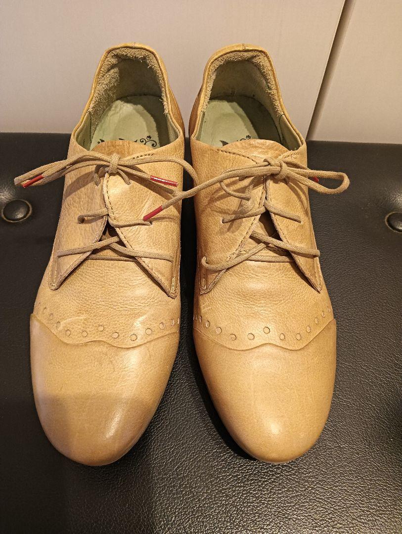 マッシー　think! 新品 レザー レースアップシューズ 　37