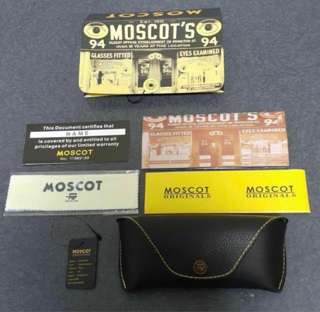 MOSCOT LEMTOSH 新品　デッドストック46 レザーケース