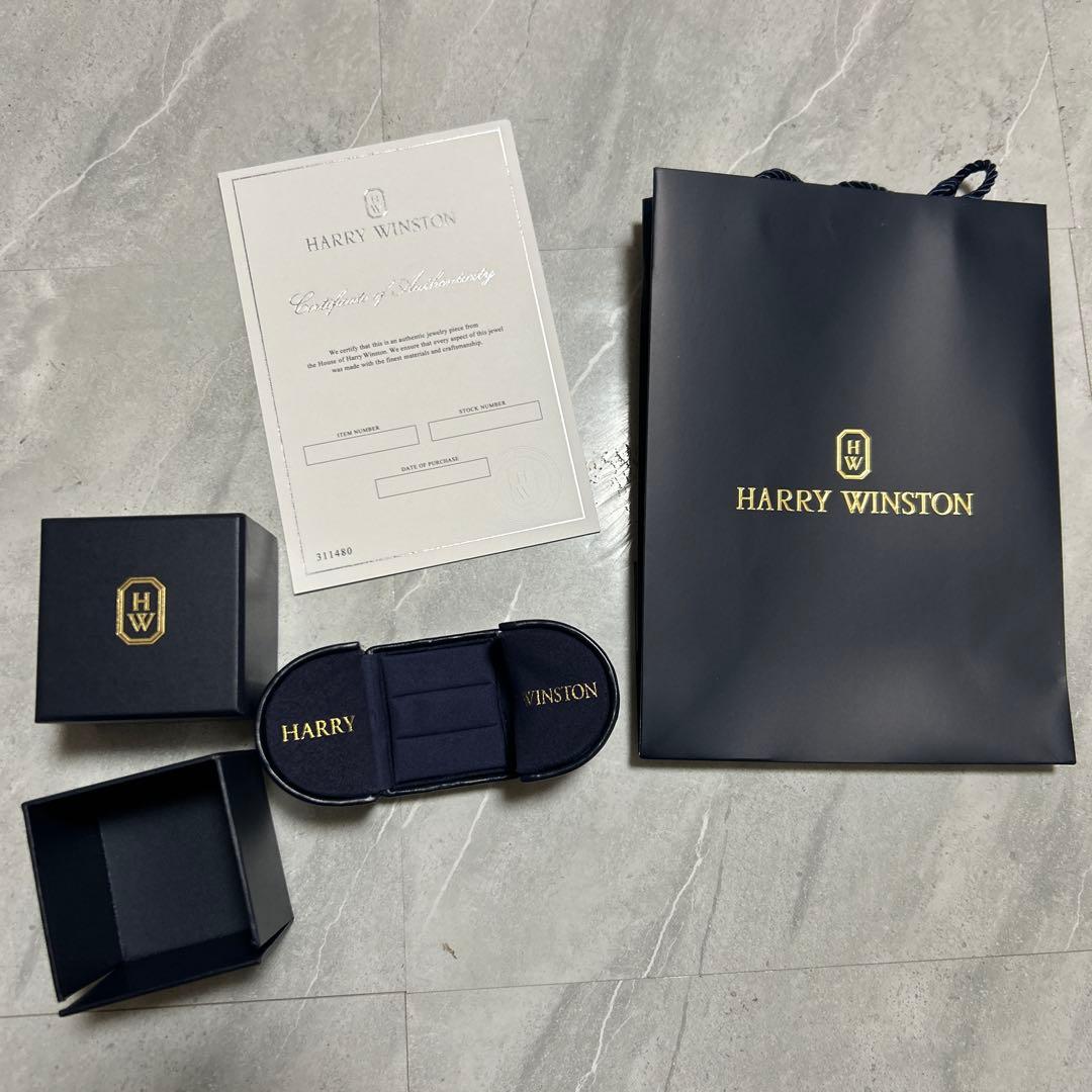 HARRY WINSTON ショップ袋 ボックス 証明書セットHarry Winston