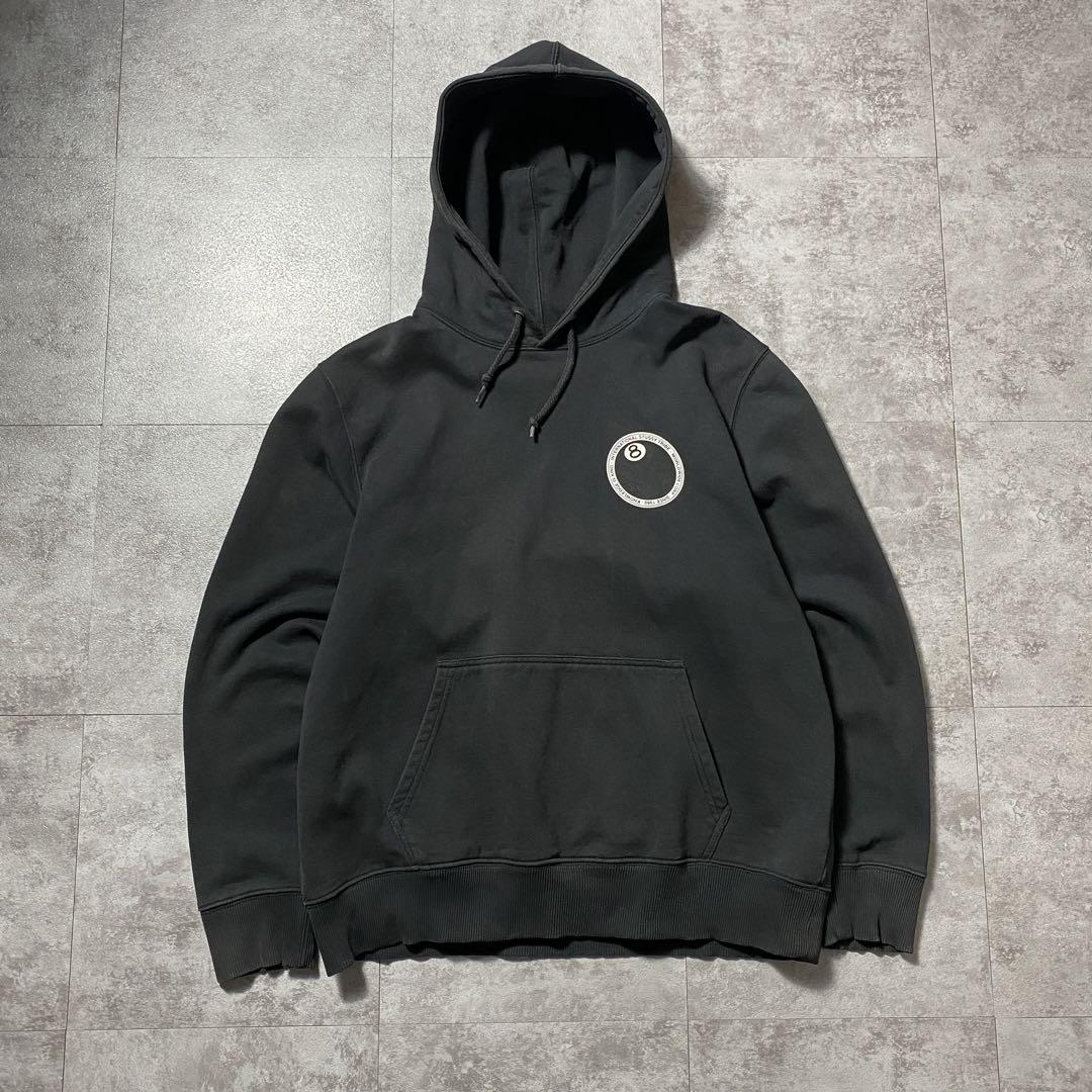 stussy ステューシー　8ボール　バックプリント　スウェット　パーカー