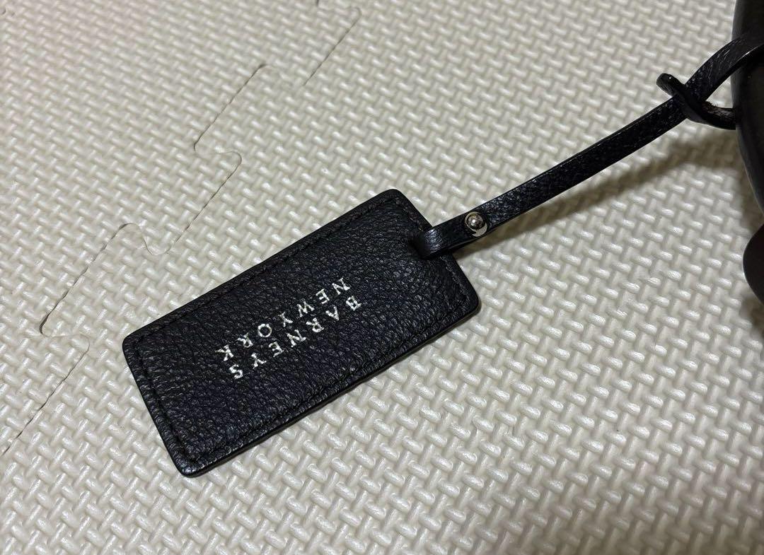 BARNEYS NEWYORK トートバッグ レザー ブラック
