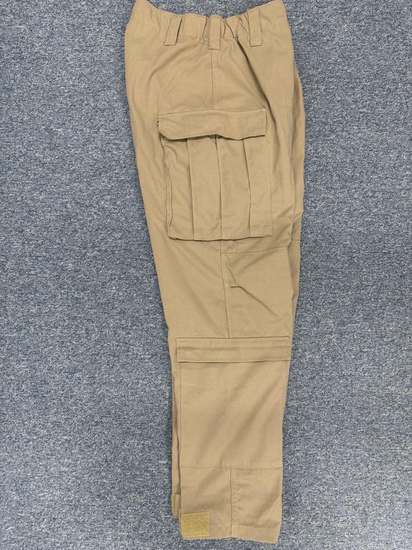 DRIFIRE ベージュ カーゴパンツ 複数ポケット size M-R シミ有