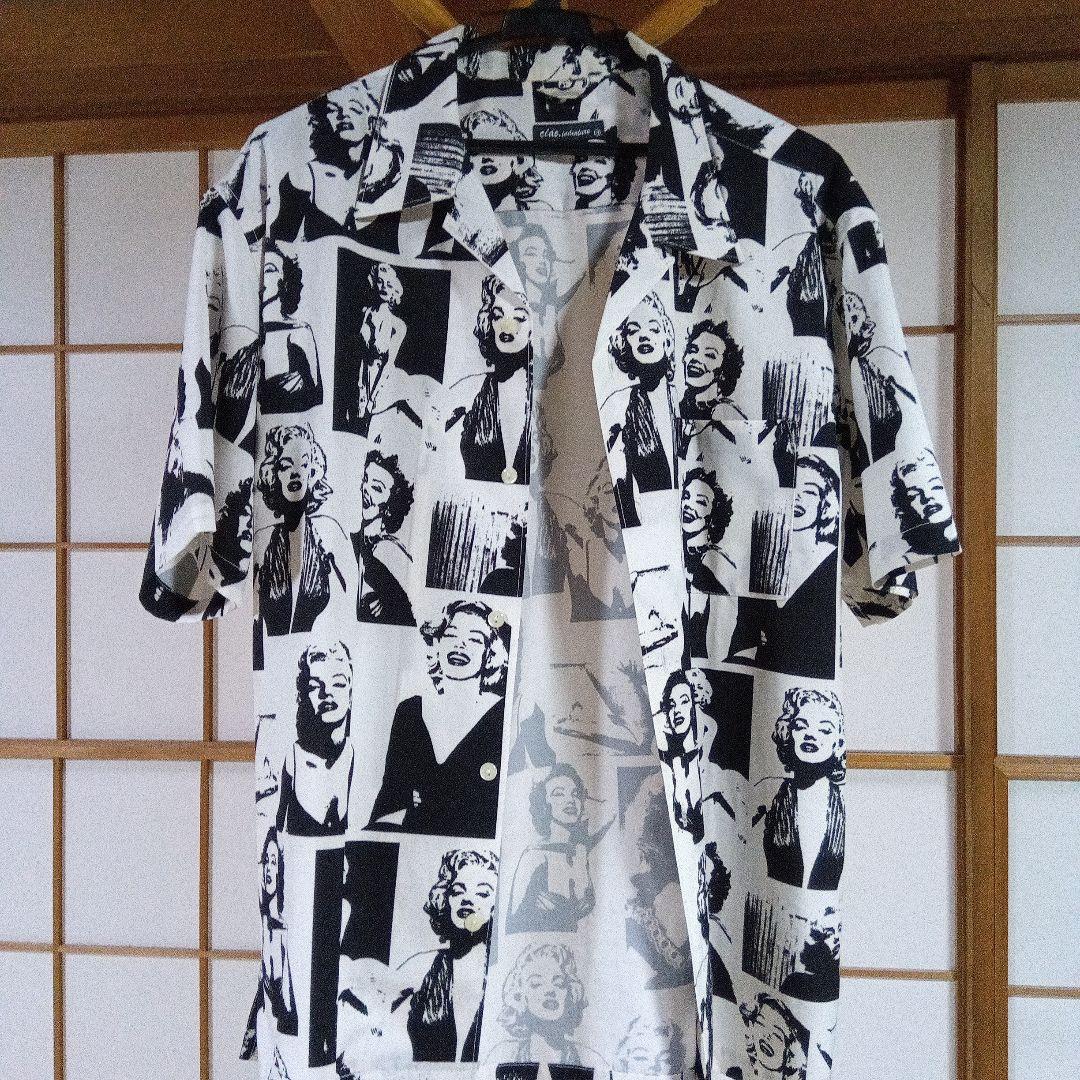 マリリン·モンローのTシャツと柄シャツ＋Tシャツ2枚おまけ
