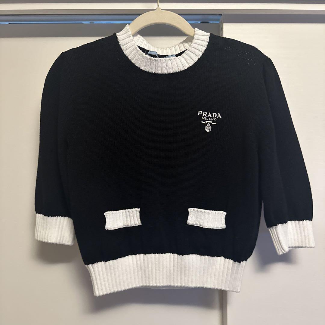 PRADA コットン クルーネック セーター