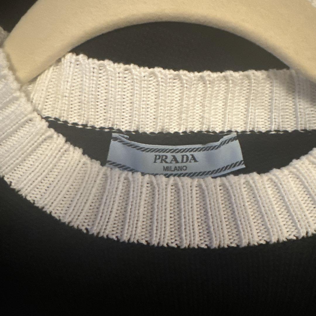 PRADA コットン クルーネック セーター