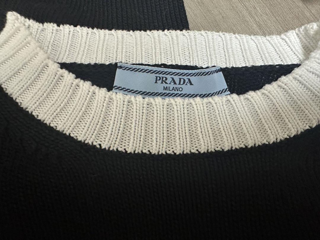 PRADA コットン クルーネック セーター