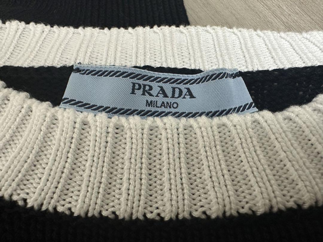 PRADA コットン クルーネック セーター