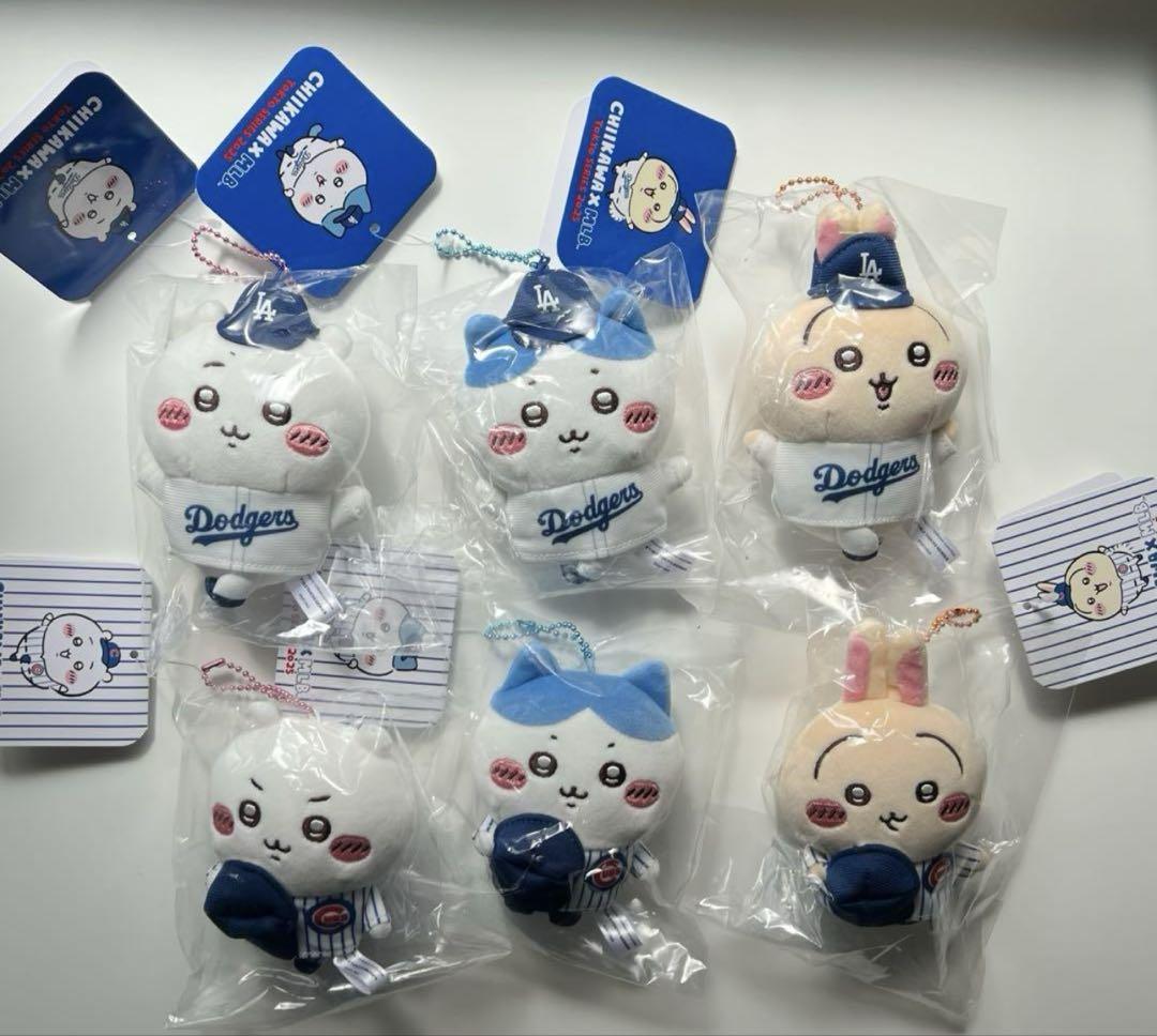 最安値 ちいかわ MLB マスコット 6種 ちいかわ MLB TOKYO SERIES 2025 マスコット 6点セット